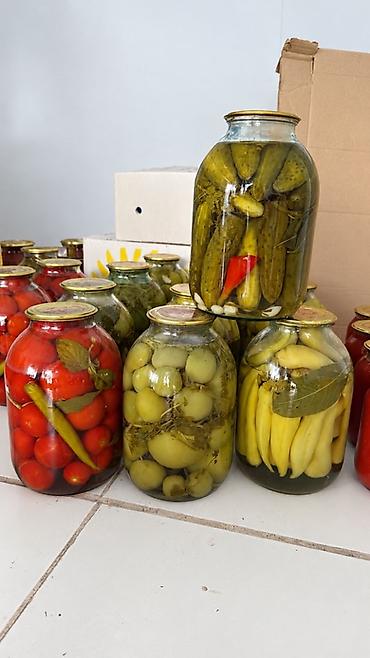 19 litr su: Məhsul: Ev üsulu hazırlanan turşular – müxtəlif tərəvəz assortisi — 1