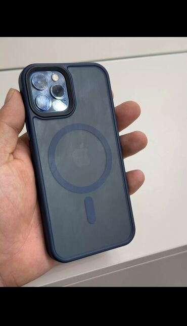 Apple iPhone: IPhone 12 Pro, Скидка 10%, Б/у, 256 ГБ, Blue Titanium, Зарядное устройство, Защитное стекло, Чехол