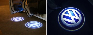 paket garder komada: Vw golf 4, caddy, touran led logo projektori za vrata volkswagen -