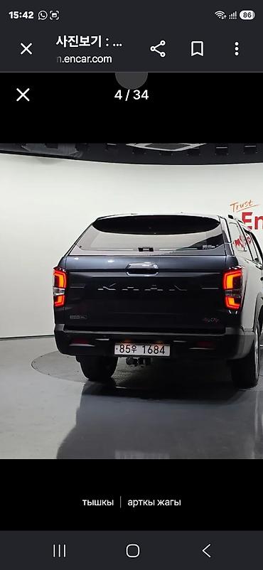 кхан пикап: Ssangyong Rexton Khan: 2021 г., Автомат, Дизель, Пикап — 2