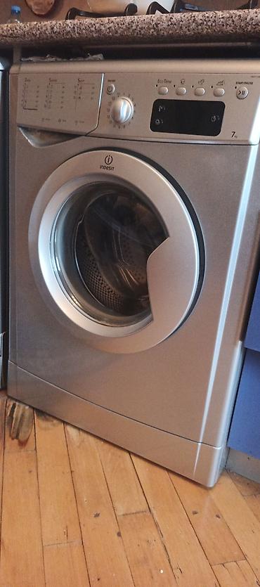 indesit: Paltaryuyan maşın Indesit, 7 kq, İşlənmiş, Avtomat, Qurutmasız — 3