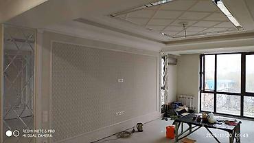 Штукатурка, шпаклевка: Отделочные работы под ключ — декоративные стены, багеты, потолки - — 7