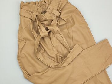 spodnie slouchy materiałowe: Material trousers, S (EU 36), condition - Very good