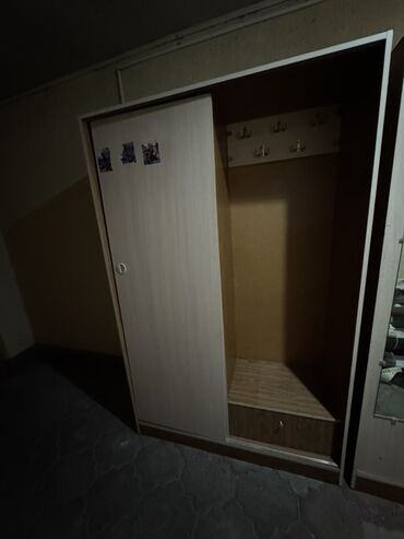шкаф в прихожую с обувницей: Шкаф для одежды, Прямой, Другой материал