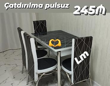Masalar və oturacaqlar: Masa ve oturacaq — 1