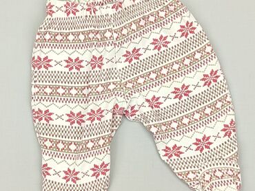 biała bluzka prazek: Sweatpants, F&F, 0-3 months, condition - Very good