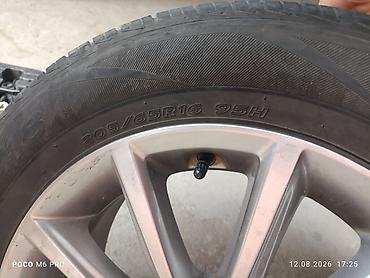 5 110: Комплект для запаски автомобиля: - Литой алюминиевый диск R16, 5 — 4