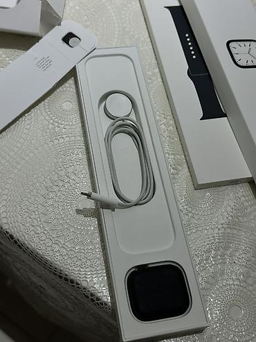Smart saatlar: Apple Watch Series 7 45mm Ideal vəziyyətdədir,çox səligəli istifadə — 4
