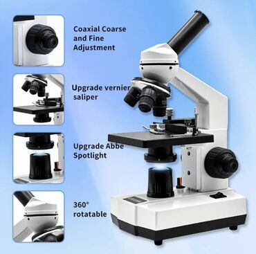 Tibbi avadanlıq: Mikroskop. Optik mültifunksional, metal çərçivə ilə, masa üstü -da lalafo.az — 2 Tibbi avadanlıq: Mikroskop. Optik mültifunksional, metal çərçivə ilə, masa üstü — 2