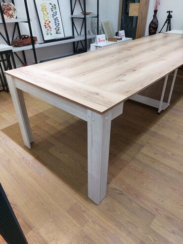 Столы для зала: 3 метровый стол трансформер "Швейцар" Длина: от 48 см до 3 метра (в — 8