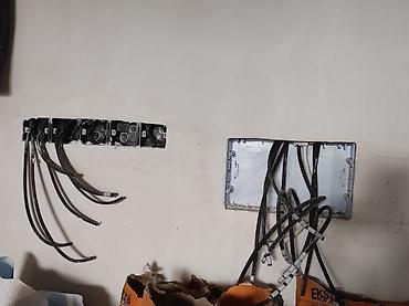 ремонт сигнализации: Bina,həyət evi,obeykt. elektrik montajı Spot bağlanması — 2