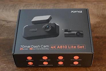 videoregistrator: 70mai Dash Cam 4K A810 Lite Set – ikikanallı avtomobil registratoru - — 6