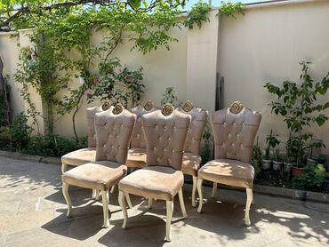 Стулья: 6 стульев, Б/у, Дерево, Азербайджан, Платная доставка