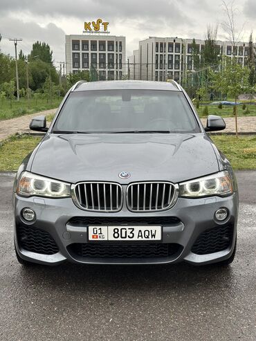 bmw x3 3 0d mt: BMW X3: 2017 г., 3 л, Автомат, Бензин, Кроссовер