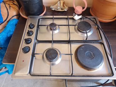 Кухонные плиты и варочные поверхности: Плита Электрическая, Отдельностоящая, 4 конфорки, Б/у