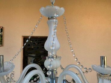 RS - Antique Chandeliers: Stilski kristalni luster - POVOLJNO - MOGUĆ PREVOZ Stanje kao na — 4