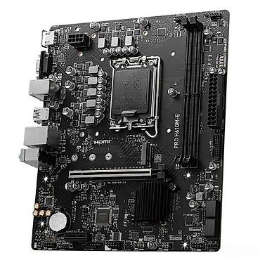 Kompüter ehtiyyat hissələri: Ana plata "MSI PRO H610M-E DDR5"MSI PRO H610M-E DDR5 – micro-ATX — 1