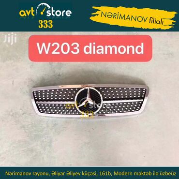 suleyman sani axundov kucesi: W203 Diamond style Radiator Barmaqlığı . Yeni açılmış Nərimanov