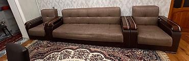 Saloğlu divan-kreslo dəsti - Komplekt: 1 divan + 2 kreslo - Mexanizm