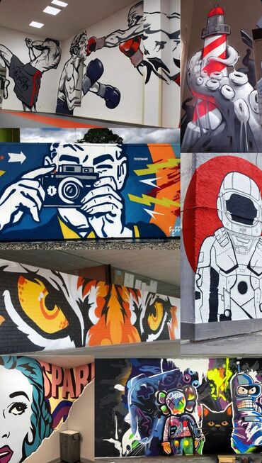 Декоративная роспись: Аэрография, Барельеф, Художественная роспись Больше 6 лет опыта — 20