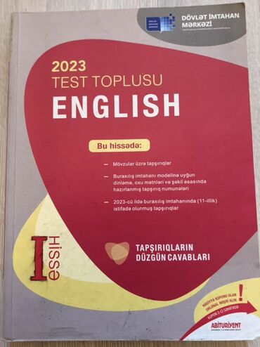 Testlər: İngilis dili Testlər 11-ci sinif, DİM, 1-ci hissə, 2023 il