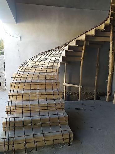 Обшивка лестниц: Леснитса куямиз бетондан байлану учун ватсап — 10
