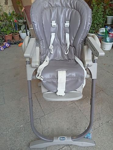 yemek stulu: Chicco uşaq yemək kreslosu - Brend: Chicco - Rəng: boz/boz-bej — 5