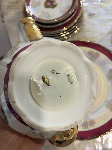 piknik sufrəsi: Yamasen fine porcelain japan isdesali Cay dest heresi 6 denedi caynik — 8