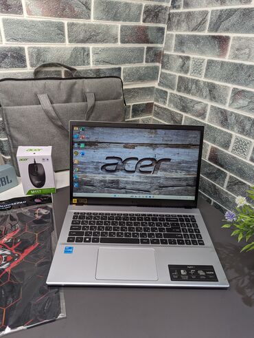 рассрочка ноутбуков: Ноутбук, Acer, 8 ГБ ОЗУ, Intel Core i3, 15.6 ", Новый, Для несложных задач, память SSD