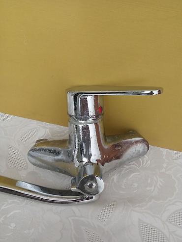 isti su kranti: Tək qollu divar tipli qarışdırıcı kran - Material: xrom örtüklü — 4