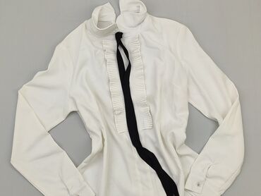 białe bluzki z wiazaniem pod szyja: Блуза жіноча, M, стан - Хороший