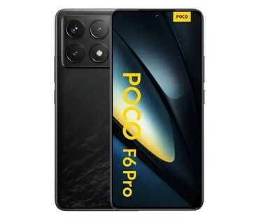 islənmis telefonlar: Poco F6 Pro, 512 GB, rəng - Qara