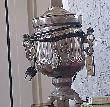 Samovarlar: İşlənmiş Elektrik Samovar, 10-dan çox l, Ünvandan götürmə — 1