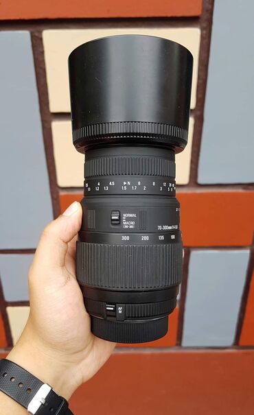 Fotokameralar: Canon 600d( Rabel t3i) + 18-55mm; 70-300mm obyektiv + çanta + 8lik