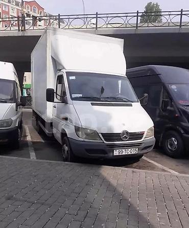 Автоуслуги: Yükdaşıma xidməti – Mercedes Sprinter yük maşını - Bağlı furqon tipli — 5