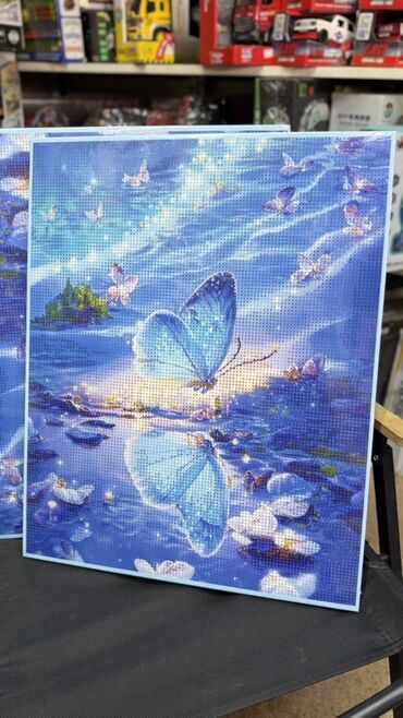 Другие предметы коллекционирования: Картины по номерам/алмазная мозаика на холсте (на подрамнике), наборы — 15