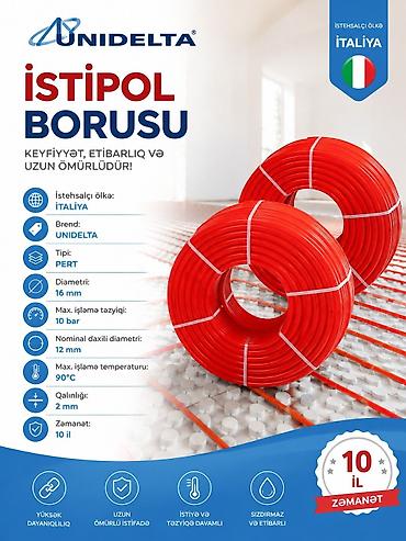 İsti pol üçün kollektorlar: ®️İSTİPOL BORULARI 👍 ✔️Pexalpex borular ✔️Oksigen bariyerli borular -da lalafo.az — 9 İsti pol üçün kollektorlar: ®️İSTİPOL BORULARI 👍 ✔️Pexalpex borular ✔️Oksigen bariyerli borular — 9