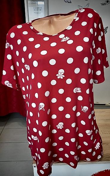 Bluze: Ženske bluze pamuk likra elastin Vel. M. L. Xl. 2xl. 3xl. 4xl Cena — 8