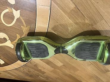 Giroskuterlər: Yaşıl rəngli elektrikli hoverboard (self-balance skuter) - Korpus — 2