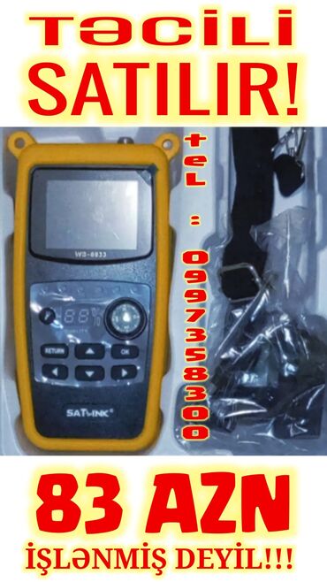 ŞOK & ŞOK!!! İŞLƏNMİŞ DEYİL!!! Satlink ws-6933 Xüsusiyyətlər 2.4