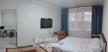 Посуточная аренда квартир: Кольцо Ахунбаева, кв., командир.р., wi-fi, нулевой этаж, стоянка