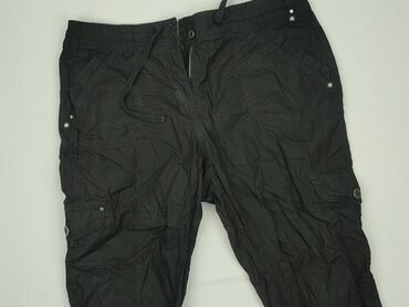 srebrne legginsy: Papaya, Spodnie materiałowe damskie, rozmiar XL
