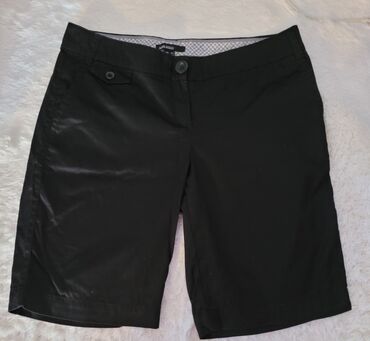 pantalone crne svecane m: L (EU 40), Saten, bоја - Crna
