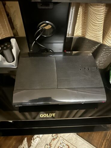 PS3 (Sony PlayStation 3): PlayStation 3 Super Slim oyun konsolu 25 oyun prosifkali model hdm — 2