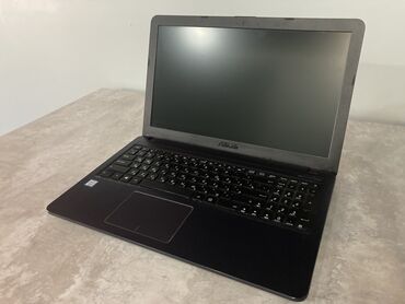 ноутбуки 4 ядра: Ноутбук, Asus, 4 ГБ ОЭТ, Intel Core i3, 15.6 ", Колдонулган, Жумуш, окуу үчүн, эс тутум HDD