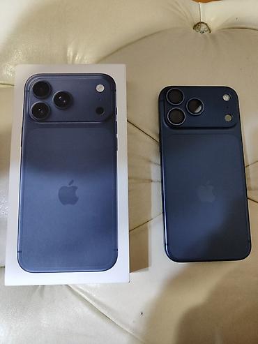 iphone 17 pro max ikinci el: IPhone 17 Pro Max, 256 GB, Sierra Blue, Face ID, Zəmanət — 5