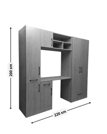 Sifarişlə dolablar: Düz dolab, Yataq otağı üçün, Şifonyer, Açılan, Korpuslu — 13