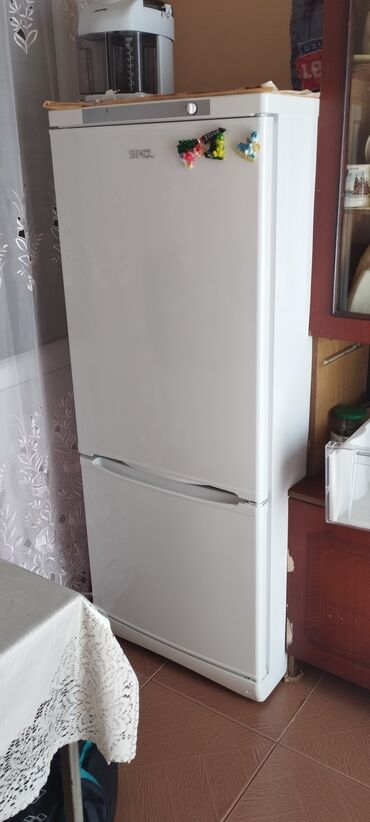 teze soyducular: Б/у Холодильник Stinol, No frost, Двухкамерный, цвет - Белый