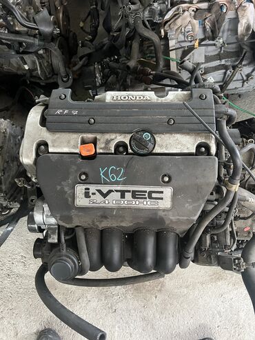 Двигатели, моторы и ГБЦ: Бензиновый мотор Honda 2004 г., 2.4 л, Б/у, Оригинал, Япония