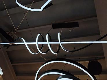 smart light: Подвесной светильник LED с декоративной спиралью - Тип: дизайнерский — 1